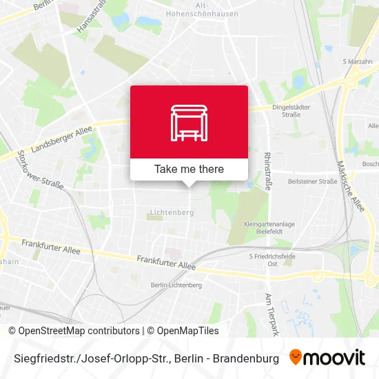 Siegfriedstr. / Josef-Orlopp-Str. map