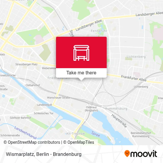 Wismarplatz map