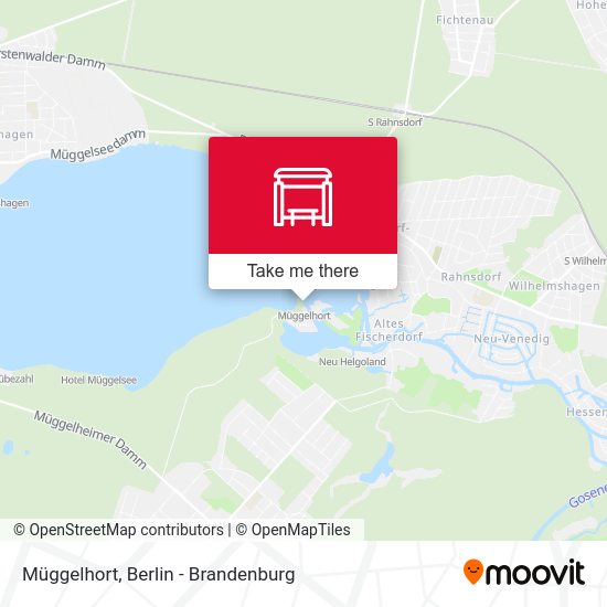 Карта Müggelhort