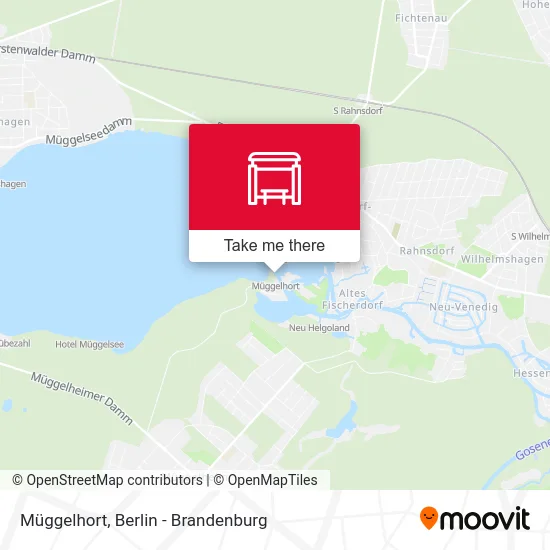 Карта Müggelhort