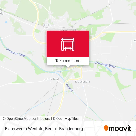 Карта Elsterwerda Weststr.
