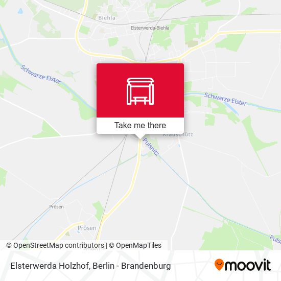 Elsterwerda Holzhof map