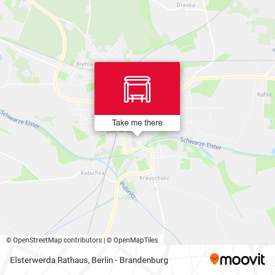 Elsterwerda Rathaus map