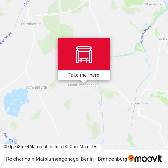 Карта Reichenhain Maiblumengehege