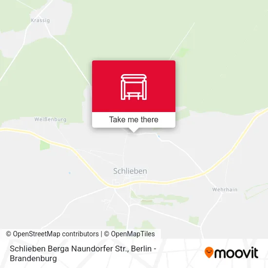 Карта Schlieben Berga Naundorfer Str.