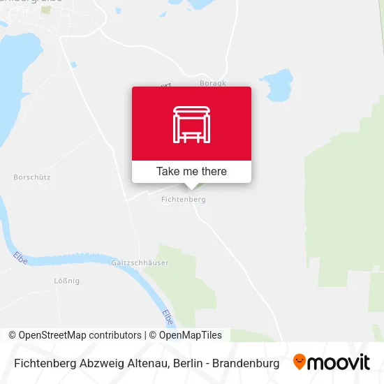 Карта Fichtenberg Abzweig Altenau