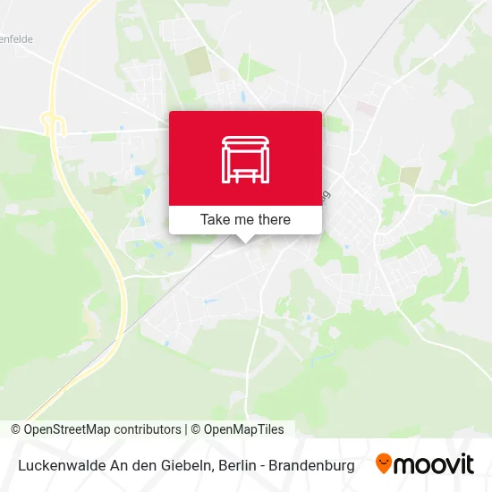 Luckenwalde An den Giebeln map