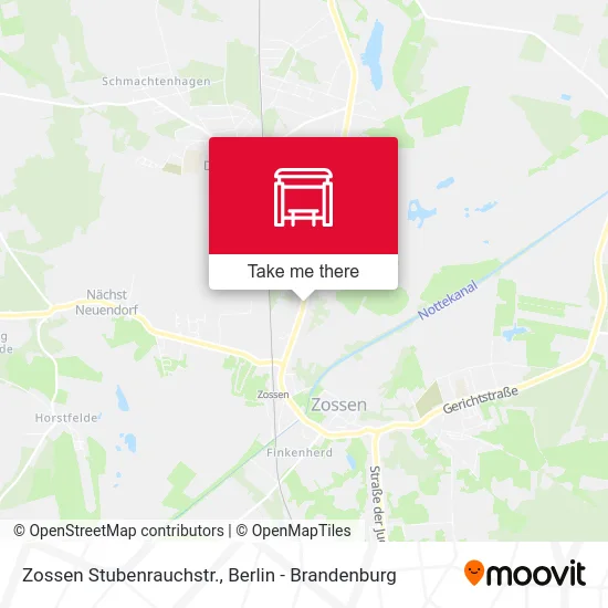 Карта Zossen Stubenrauchstr.