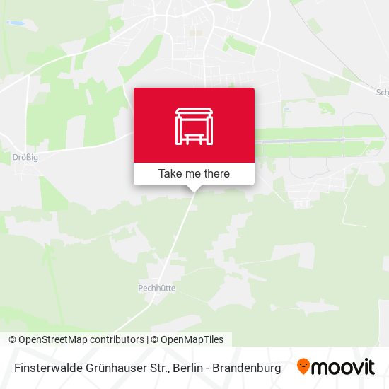 Finsterwalde Grünhauser Str. map