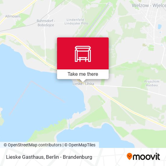 Lieske Gasthaus map