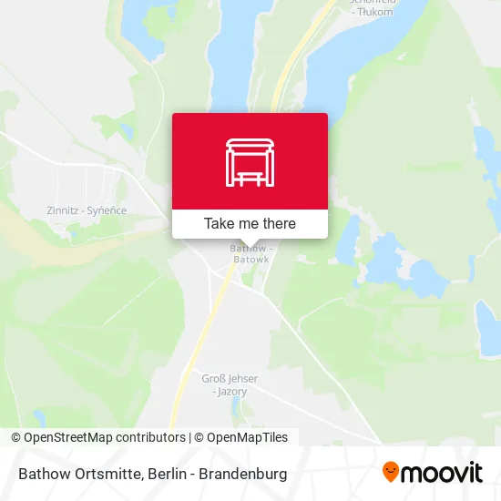 Карта Bathow Ortsmitte
