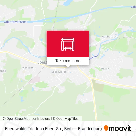 Eberswalde Friedrich-Ebert-Str. map