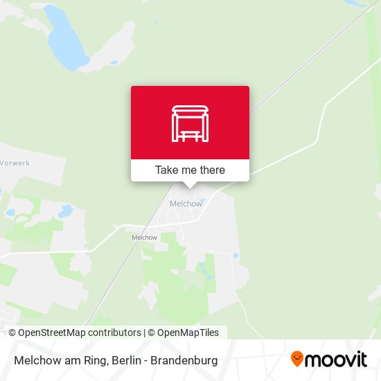 Карта Melchow am Ring