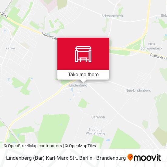 Lindenberg (Bar) Karl-Marx-Str. map
