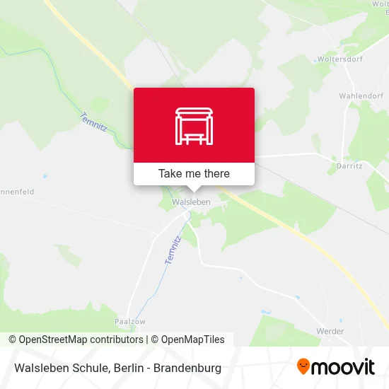 Walsleben Schule map
