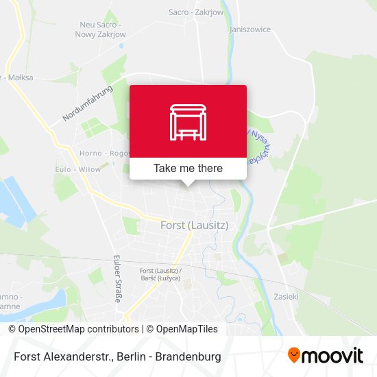 Карта Forst Alexanderstr.