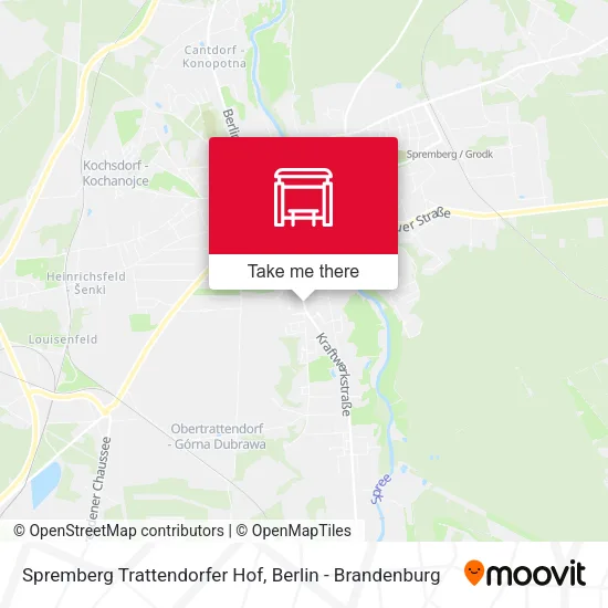 Карта Spremberg Trattendorfer Hof
