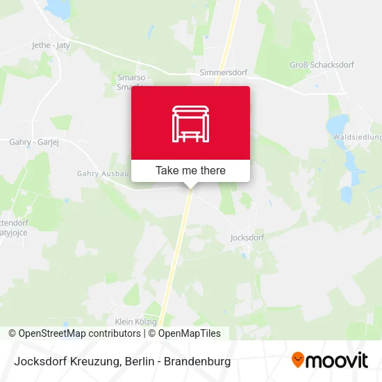 Карта Jocksdorf Kreuzung