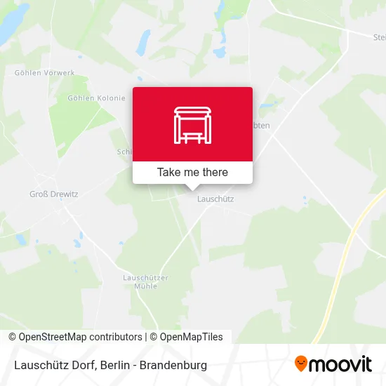 Lauschütz Dorf map