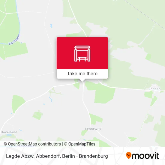 Legde Abzw. Abbendorf map