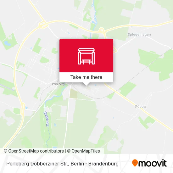 Perleberg Dobberziner Str. map
