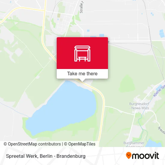 Карта Spreetal Werk