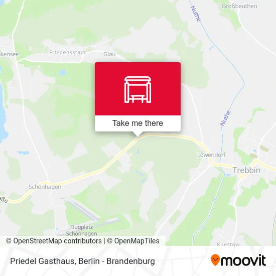 Priedel Gasthaus map