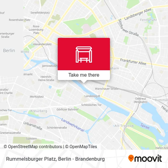 Rummelsburger Platz map
