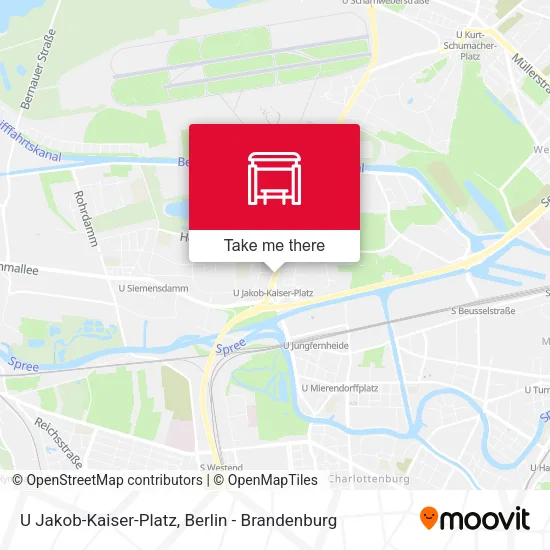 Карта U Jakob-Kaiser-Platz