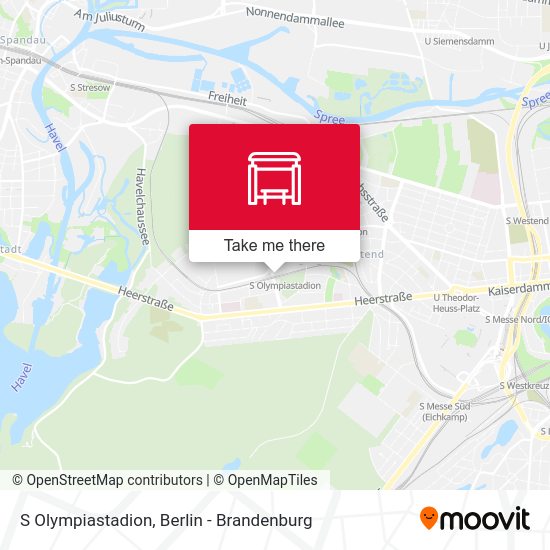 S Olympiastadion map