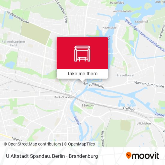 U Altstadt Spandau map