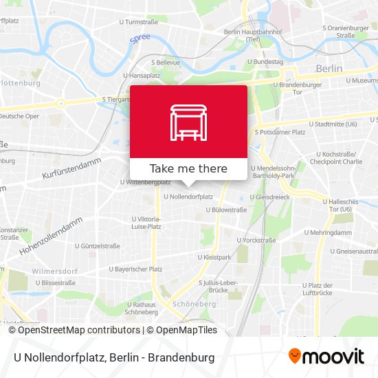 U Nollendorfplatz map