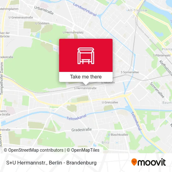 S+U Hermannstr. map
