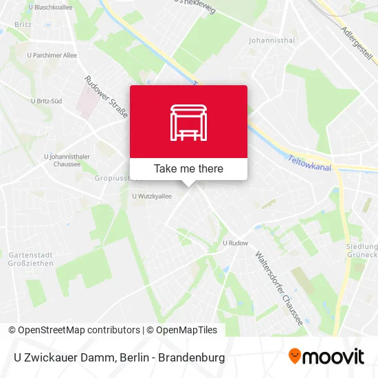 Карта U Zwickauer Damm