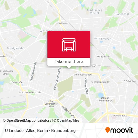 U Lindauer Allee map