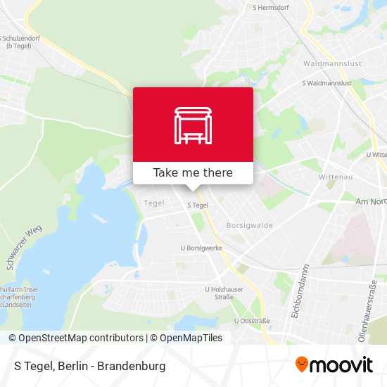 S Tegel map