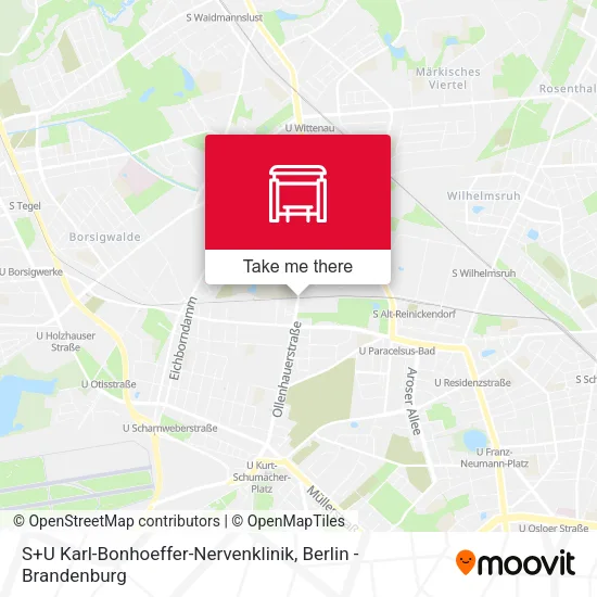 Карта S+U Karl-Bonhoeffer-Nervenklinik