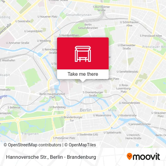 Hannoversche Str. map