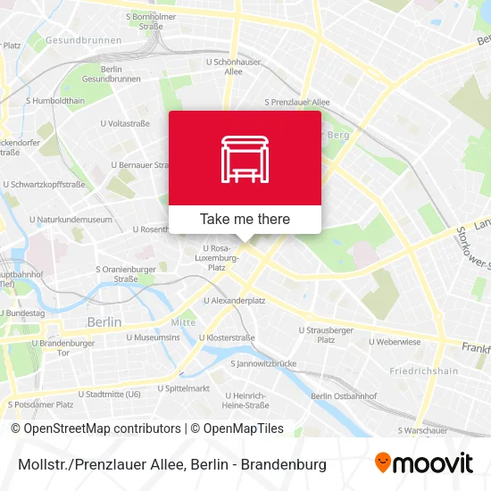 Mollstr./Prenzlauer Allee map