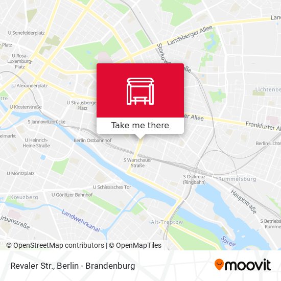 Revaler Str. map