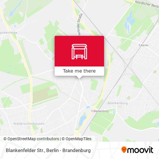 Blankenfelder Str. map