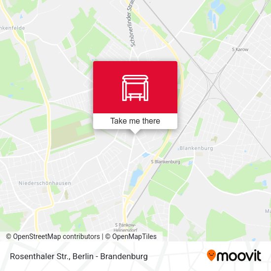 Карта Rosenthaler Str.