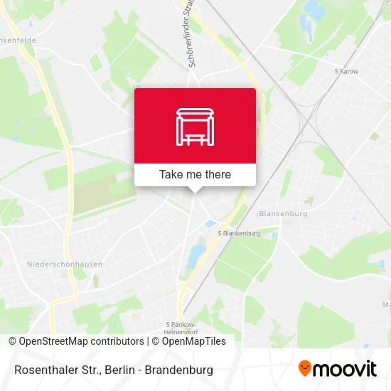 Карта Rosenthaler Str.