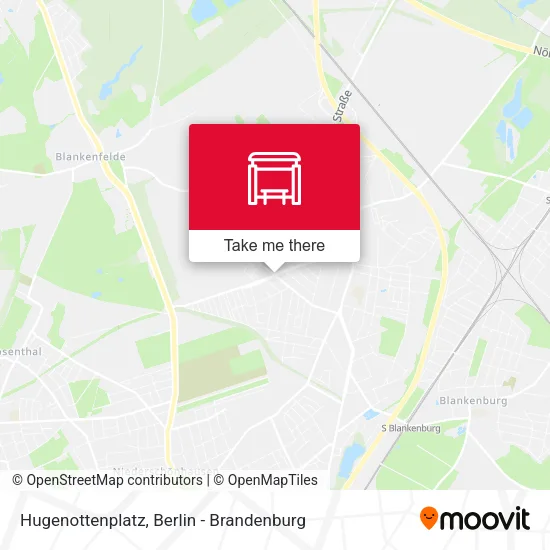 Карта Hugenottenplatz