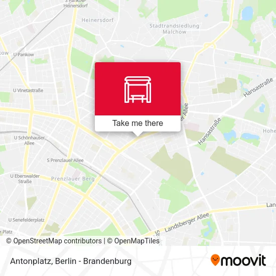 Карта Antonplatz