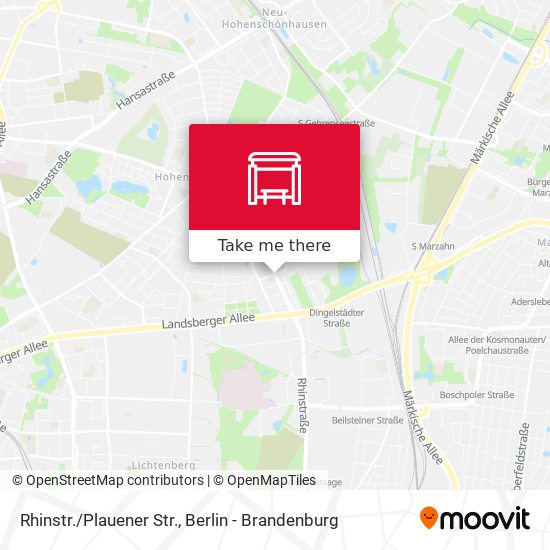 Rhinstr./Plauener Str. map