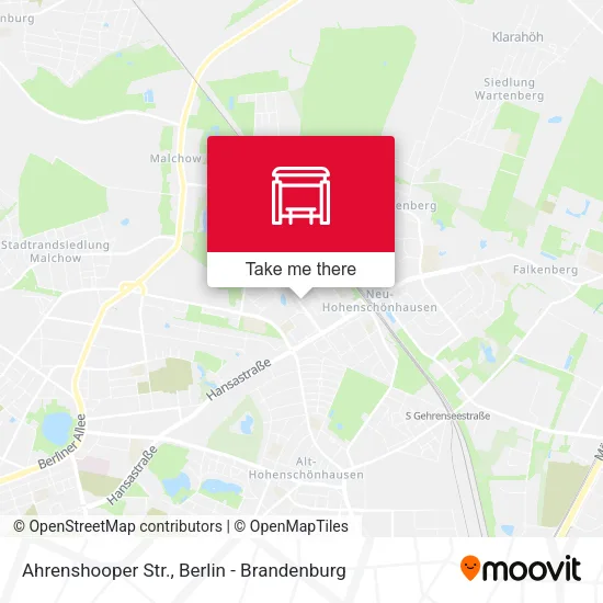 Ahrenshooper Str. map
