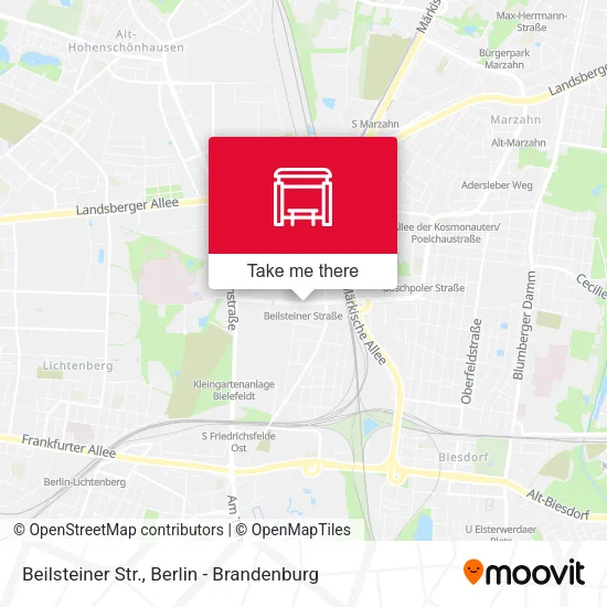 Карта Beilsteiner Str.