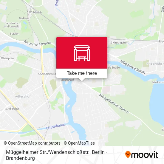 Карта Müggelheimer Str. / Wendenschloßstr.