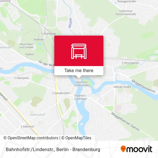 Карта Bahnhofstr./Lindenstr.